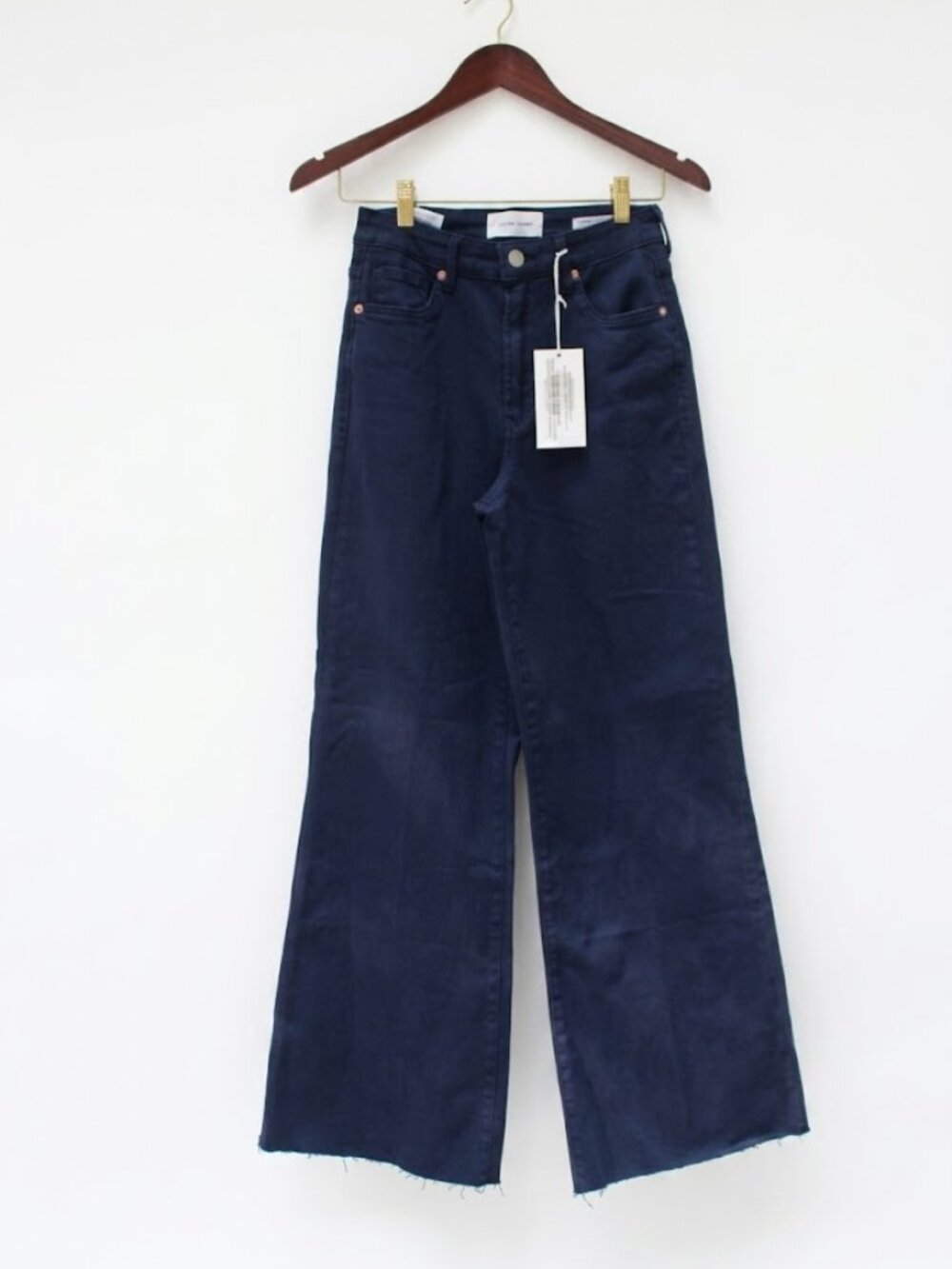 NWT Dear John Denim Fiona Wide Leg Jeans in Naval Academy - Size 26